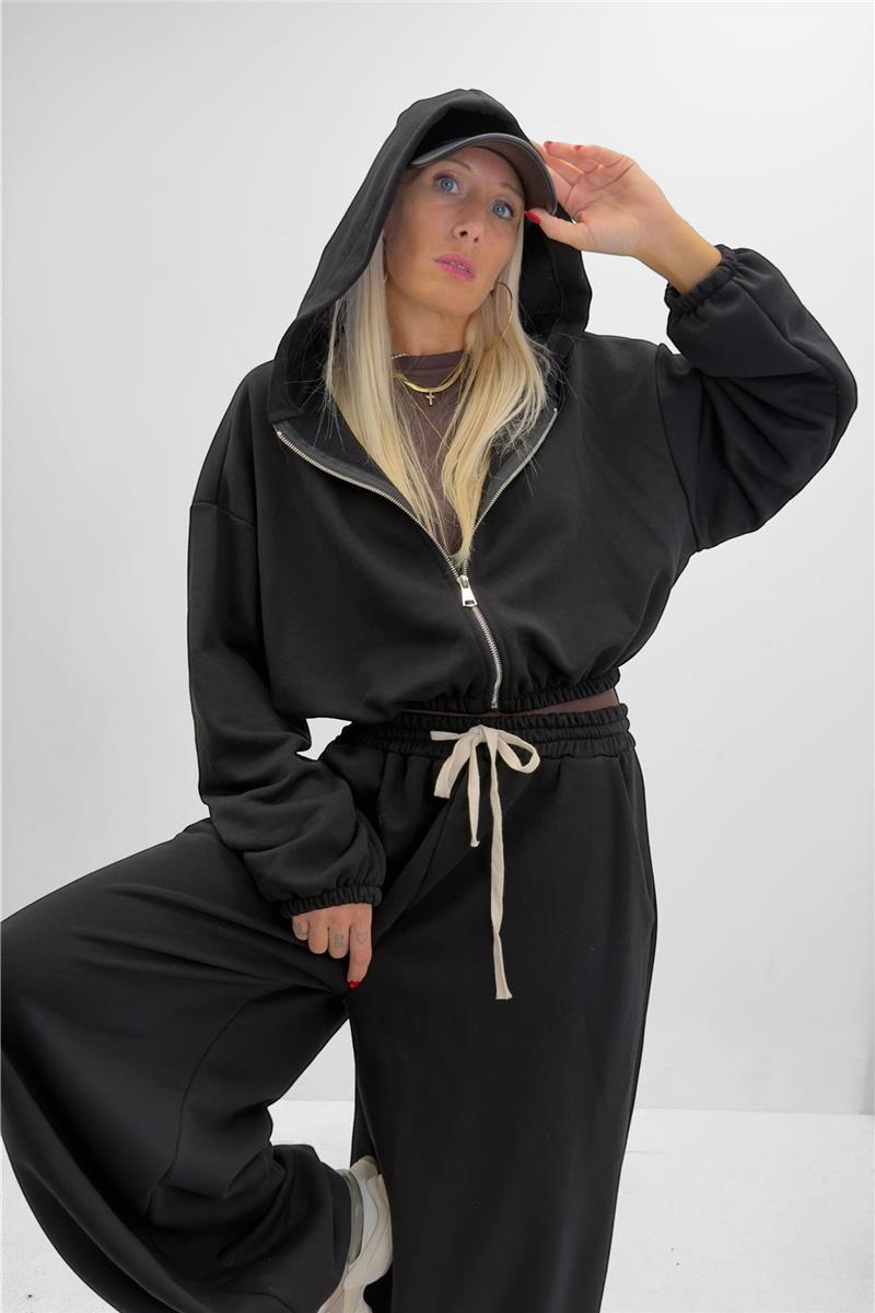 pantalone con elastico in vita e polsino jordan